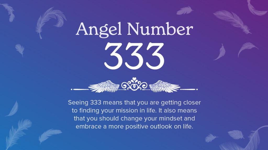 Angel Number 333 list and meanings