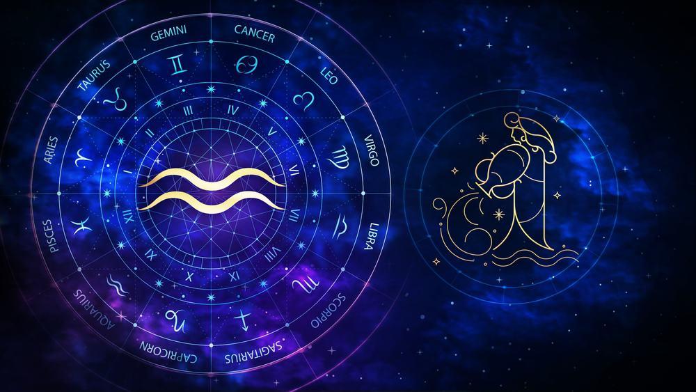 Aquarius sign and logo