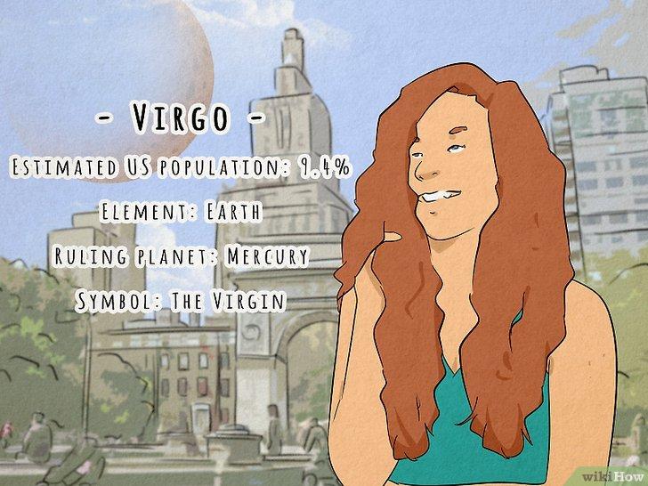 Virgo zodiac sign image