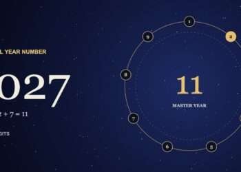 Personal Year Number 2027: 2 + 0 + 2 + 7 = 11, a Master Number year